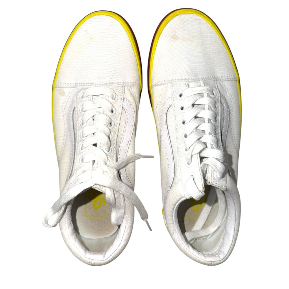 Vans Old Skool Off The Wall Logos White Gradient Sneakers Men's 8.5 Women's 10 - Picture 3 of 11
